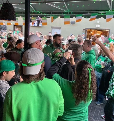 kylie kelce irish|Crowd at Delaware County restaurant goes wild for Kylie Kelce's Irish.